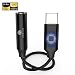 Produktbild CONMDEX USB C auf 3.5 mm Audio-Adapter Typ C auf AUX mit Realtek DAC Hi-Res Chip Typ C- Buchse, Externes Audio-Stereo-Kabel für Google Pixel 2/XL, Essential PH-1, LG, HTC, Galaxy Note 8, S8, Moto Z Schwarz