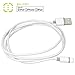 Price comparison product image iPhone Cable, RAVPower MFI Lightning to USB Cable, Syncing and Charger for iPhone 7 6S 6 Plus SE 5S 5C 5, iPad Air 2, Mini 4 (3 Feet, Apple Certified, 30 Months WARRANTY) - White