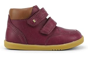 Bobux I-Walk Timber Boot_Caminantes - Una Bota de Piel de Serraje, Forro de Piel, Suela Flexible y Resistente