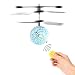 Produktbild Lumiparty Fliegender Ball, Infrarot-Induktionsflug Hubschrauber mit Multicolor LED-Licht und Fernbedienung , Geschenke für Kinder und Erwachsene (Weiß)