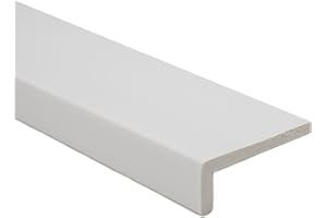 TRULY PVC LIMITED Window Board Capping Cover (1.25m) - White, 100mm