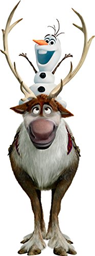 Wandtattoo Kinder Olaf Frozen Die Eiskönigin 15130, Hauteur 5cm