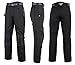 Produktbild Texpeed Herren Regenhose für Motorrad/Motorroller mit durchgehendem Reißverschluss am Bein - Wasserdicht - Schwarz