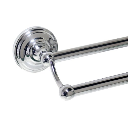 Preisvergleich Produktbild modona 61cm Doppel-Handtuchstange - Polished Chrome - Viola Serie von modona