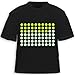 Produktbild HDE Sound aktiviert LED T-Shirt – 8 Styles Smiley Face L
