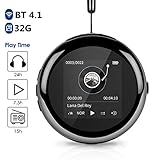 【Función de Grabación y FM Radio】- Viene con un sintonizador de radio FM integrado, para que pueda escuchar la radio o cualquier noticia en cualquier lugar. Nota: el mp3 no incluyen auriculares.