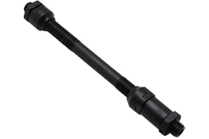 P2R (Cycle) Axe de Roue VTT Arriere Creux d10 l140mm (Complet)