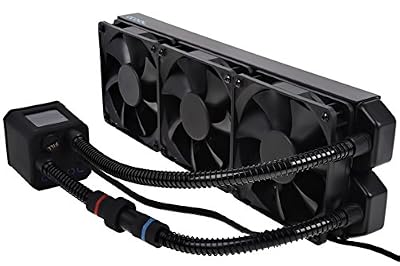 Alphacool Eisbaer 360 CPU Processeur eau et gaz réfrigérants - eaux et gaz réfrigérants (Noir, 3,03 kg, 12 cm)