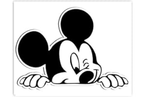 SkinoEu® 1 x PVC Laminado Pegatina Adhesivos Mouse para Autos Coches Motos Ciclomotores Bicicletas Ordenador Portátil Regalo B 87