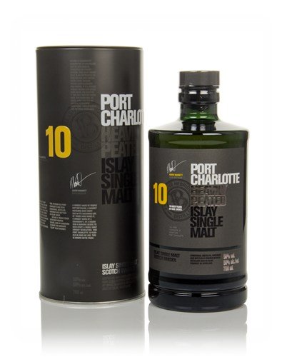 Port Charlotte 10 Year Old, Heavily Peated Islay Single Malt