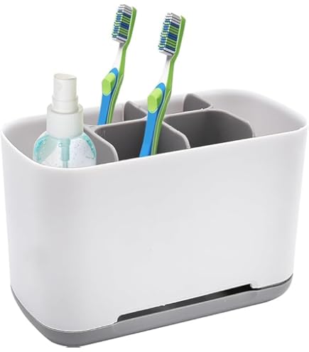 Scatola Portaoggetti Con Scomparti - Organizer Da Scrivania, Bagno, Cancelleria, 20x8.8x8.2cm - Foto 10