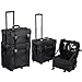 Produktbild sz5cgjmy ® Abnehmbare 2 in 1 Make-up Nail Fall Friseur Oxford Beauty Cosmetic Box Trolley schwarz