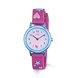 Prinzessin Lillifee Mädchen-Armbanduhr Analog Quarz Silikon 2013219