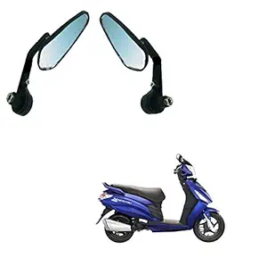 Caro Manic Handle Grip End Battle Side Mirror Handle Bar Compatible for Maestro Edge