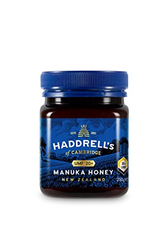 Haddrell's of Cambridge Miel de Manuka | UMF20+/MGO 850+ | Miel de manuka premium de Nueva Zelanda | 250g