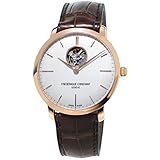 FREDERIQUE CONSTANT Slimline Herren-Armbanduhr 40MM Leder AUTOMATIK FC-312V4S4