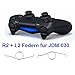 Produktbild 2x PS4 Controller Federn JDM-030 R2 L2 Trigger Spring Feder für Playstation 4