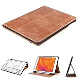 ipad 4 hülle echtleder Ipad 9.7 Inch cover- Der genaue einschnitt ermöglicht den vollen Zugriff auf alle Funktionen (Tasten, Lautsprecher und Kameras). Combines 3 Kartenfächer und 1 Rechnungsraum Speziell entworfen, um Masse und Gewicht für everday handy tragen zu minimieren.