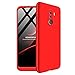 Produktbild Aidinar Xiaomi Pocophone F1 Hülle, Bumper und Anti-Scratch Hard Cover Case Tasche 360 Grad Full Cover Hülle für Xiaomi Pocophone F1 (Rot)