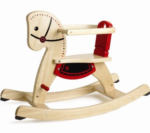Pintoy Shetland Rocking Horse