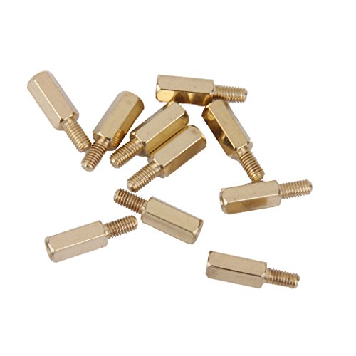 150pcs Messing M3 Hex Spalte Abstands Unterstützung Distanzschraube Mutter Sortiment - 2