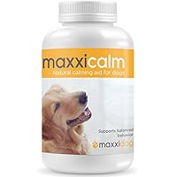 MaxxiCalm, Beruhigungshilfe für Hunde, 120 Tabletten mit Lebergeschmack