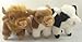 Price comparison product image 3 8 Inch Aurora Soft Toys - Country Chums Cows - Suitable From Birth (K128)