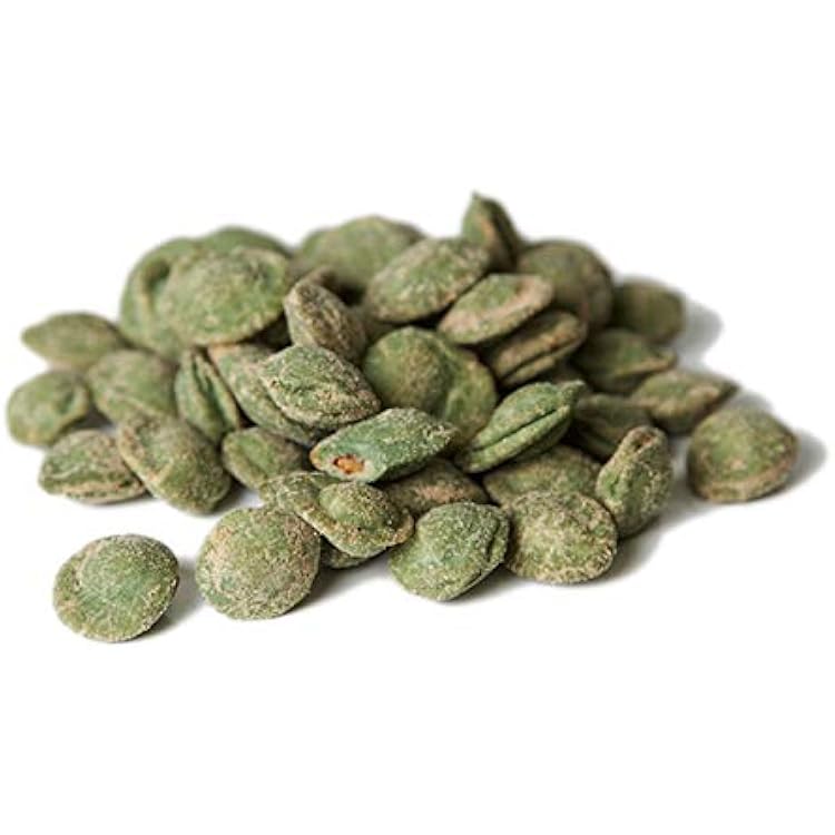 Wasabi Peanuts 1kg – Green Japanese Horseradish Flavoured Crispy Crunchy Coated Peanut Crackers