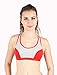 Montobello Sports Yoga Bra Seamless High Impact Support for Workout Fitness Red, Grey_Pack of 1 RS.215.00
