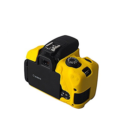 Crisant Case Cover For Canon EOS 700D 700 D Appareil Photo Num  rique Souple gel de TPU silicone Housse Protection coque   tui Pour Canon EOS 700D 700 D Jaune