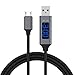 Produktbild QC 3.0 Micro USB Schnellladedaten Sync Kabel Mit Spannung Strom LED Display