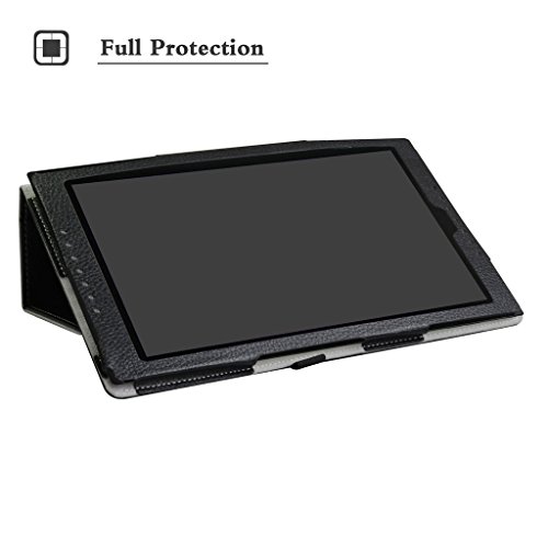 Medion Lifetab X10302/X10301 hülle,Mama Mouth Folding Ständer Hülle Case mit Standfunktion für 10.1″ Medion Lifetab X10302/X10301 Android Tablet PC,Schwarz - 3