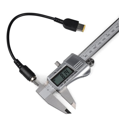 Power Converter Kabel Adapter 7,9mm Female Stecker für Lenovo ThinkPad X1 Carbon 0B47046 Laptop [Ideapad Yoga 11, 11s, 13, 2Pro, Flex 14, 15; ThinkPad Helix,x240; Kompatibel P/n 0B46994, 0C19868, 0B47046, 0B47048] - 3