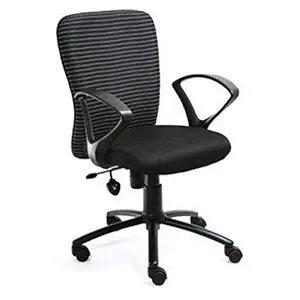 Sitwell Office Adjustable Executive Chair - Black