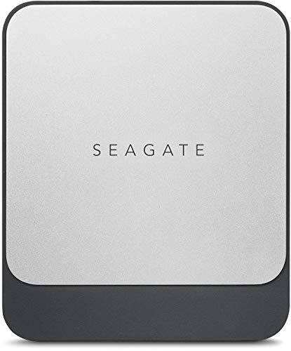 Seagate Fast SSD - Disco Duro Externo de 1 TB, Color Negro