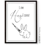 ABOUKI lustiger Kunstdruck - ungerahmt - 