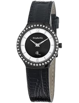 Orphelia Damen-Armbanduhr XS Analog Quarz Leder OR22170444