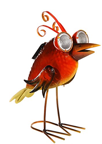 Preisvergleich Produktbild Enter-Deal-Berlin LED SOLARLEUCHTE - PARADIESVOGEL - 35 cm