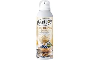 Best Joy Cooking Spray Butter Oil Paquet de 1 x 250ml Huile de Beurre Huile De Colza Huile D'Olive Extra Vierge Huile Pour Cuisson et Aérosol Pour Friture