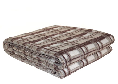 Home Harmony New Large Tartan Check Soft Polar Fleece Blanket Bed Sofa Throw 140cm x 180cm (Beige) Home Harmony New Large Tartan Check Soft Polar Fleece Blanket Bed Sofa Throw 140cm x 180cm (Beige)