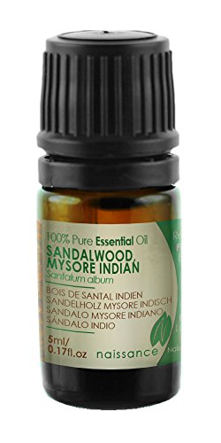 Preisvergleich Produktbild Naissance Sandelholz, Mysore, indisch 5ml 100% naturreines ätherisches Öl