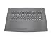 Produktbild MSI Tastatur inkl. Topcase DE (deutsch) schwarz/schwarz Original 957-17963E-C06 CX72-7QL (MS-1797) / GE72-6QF