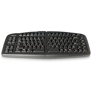 Goldtouch V2 Standard USB MAC/PC Comfort Keyboard (Black) GTU-0088