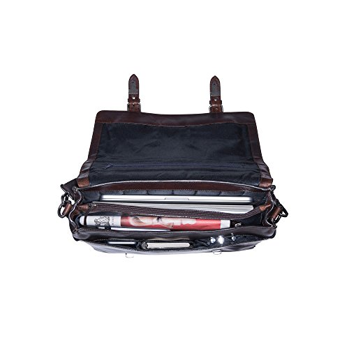 Leonhard Heyden Roma 14“ Aktentasche mit Laptopfach braun - 3
