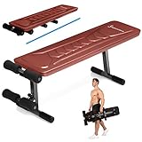 INTELLIGENTES FALTSYSTEM: Die BRT100 Hantelbank lässt sich blitzschnell umbauen und ist dazu in wenigen Sekunden zusammenklappbar. So ist der Bauchmuskeltrainer in Handumdrehen aufgebaut und bereit für ein Training mit Hanteln. Die klappbare Drückerbank ist leicht verstaubar, da Ultra kompakt.