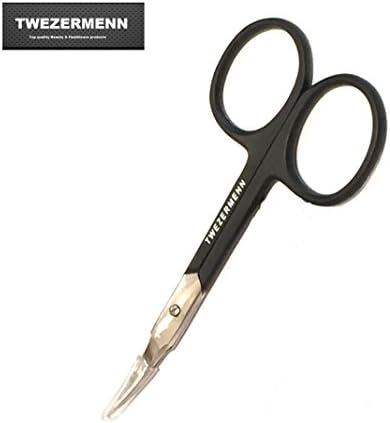 TWEZERMENN NAIL SCISSORS - GERMAN Professional Heavy Duty - BLACK CLIPPERS 02