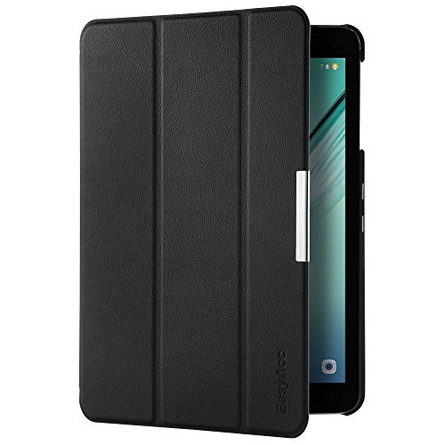 EasyAcc Funda Cuero por Samsung Galaxy Tab S2 9 7 Ultra Delgada Elegante - Negro