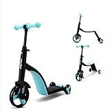★ 3-en-1 KICK SCOOTER: el modo sentado en este scooter significa que los niños pequeños pueden usarlo como un triciclo de paseo, y luego pasar al modo scoot cuando se sienten más seguros.