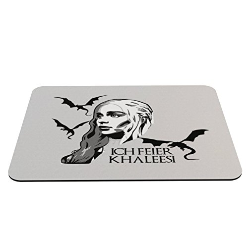 Preisvergleich Produktbild Stylotex Mauspad Ich feier Khaleesi - mit textiler Oberfläche