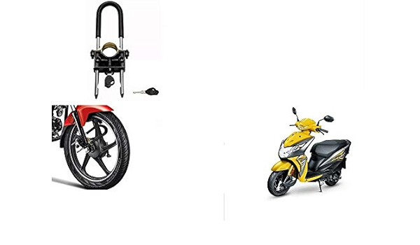Skynex U Type Bike Anti Theft Wheel Lock For Honda Dio Amazon In Car Motorbike